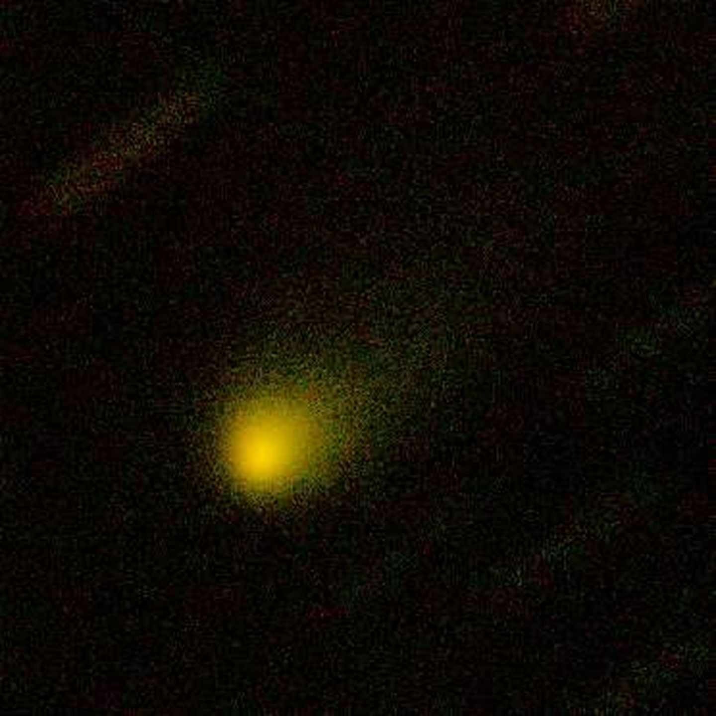 Imagen del cometa. (Foto: Nature)