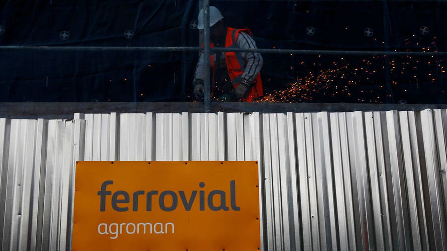 El logo de Ferrovial. 