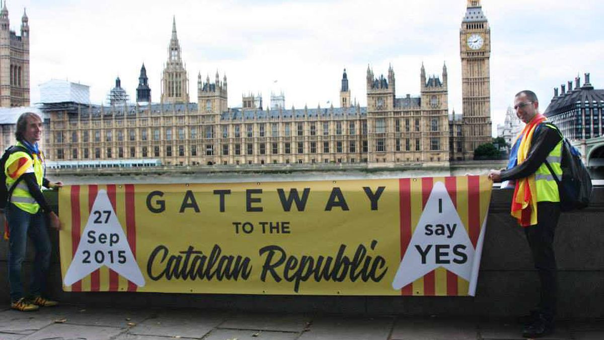 Así corteja (con éxito) el independentismo catalán a la sociedad británica