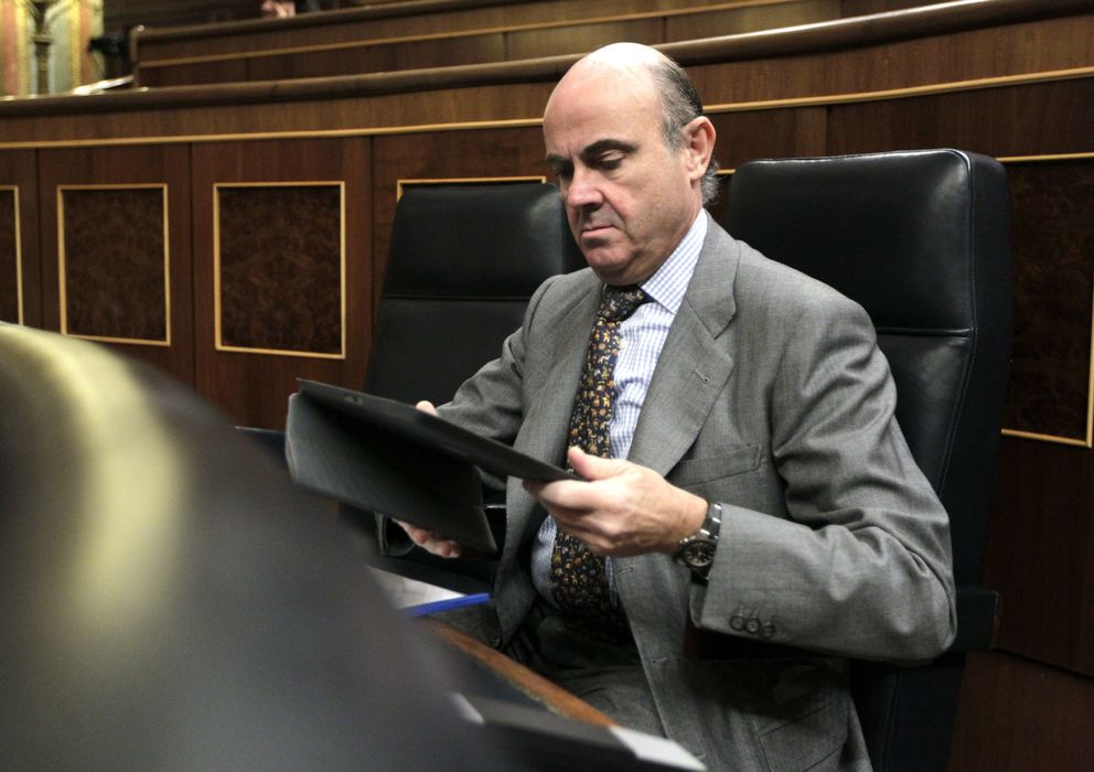 Foto: El ministro de Economía y Competitividad, Luis de Guindos