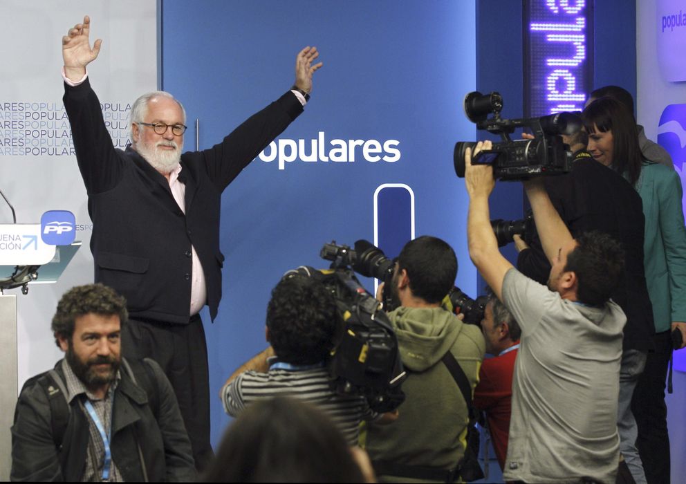 Foto: El cabeza de lista del PP en las elecciones europeas, Miguel Arias Cañete. (Efe)