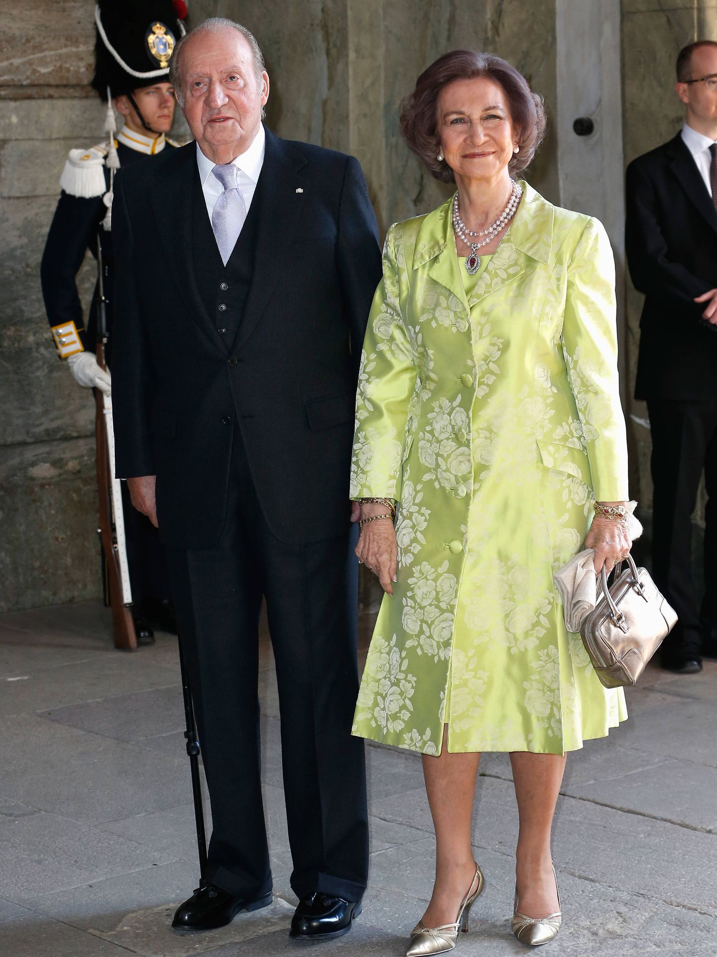 Don Juan Carlos y Doña Sofía, en una imagen de archivo. (Getty)