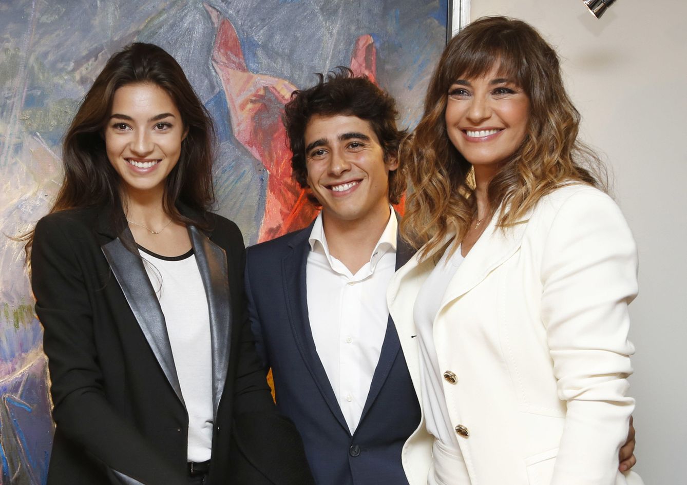 Mariló Montero con sus hijos Rocío y Alberto, fruto de su matrimonio con Carlos Herrera (Gtres)
