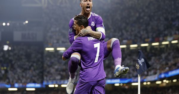 Foto: Sergio Ramos y Cristiano Ronaldo, en la pasada final de Champions. (Reuters)
