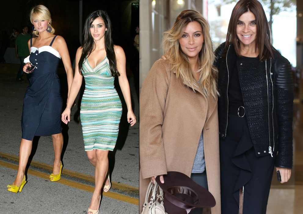 Foto: Kim Kardashian: un interesante cambio de amistado, de Paris Hilton a Carine Roitfeld.