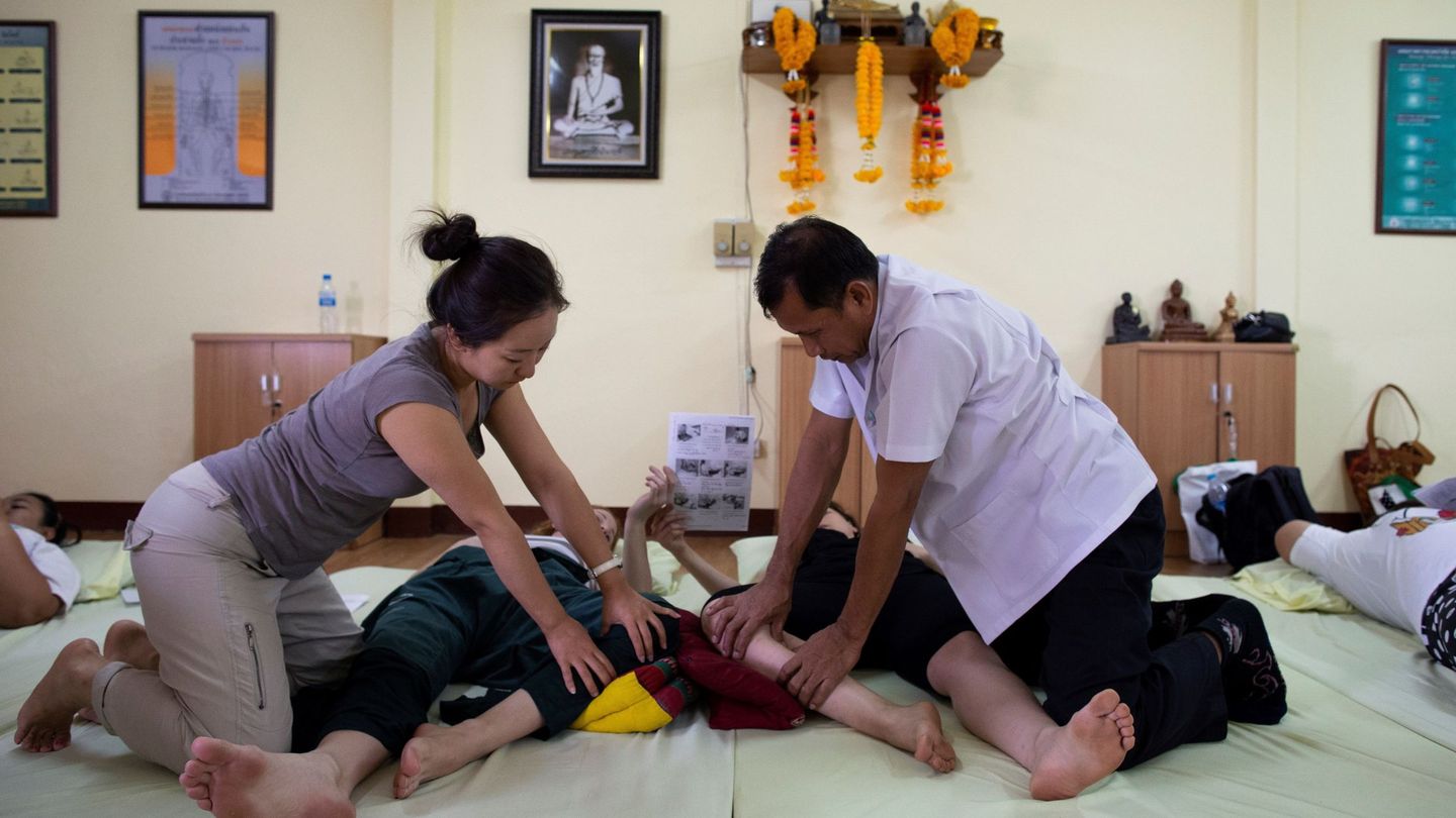 El masaje tailandés ya es Patrimonio de la Humanidad (EFE EPA/Rungroj Yongrit)
