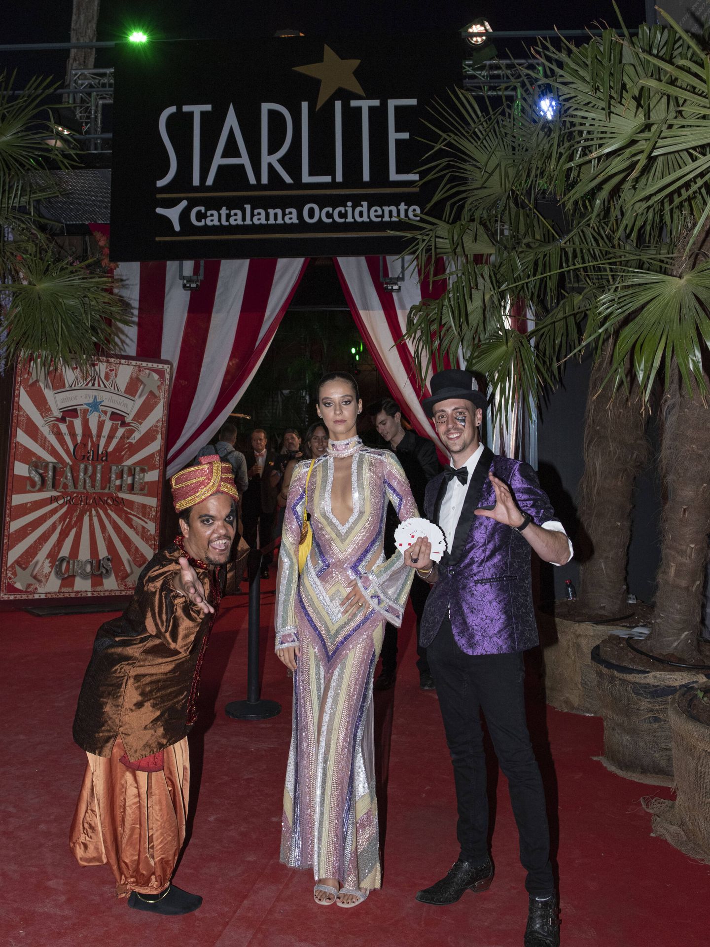 Victoria Federica posa en la gala Starlite. (Cortesía)