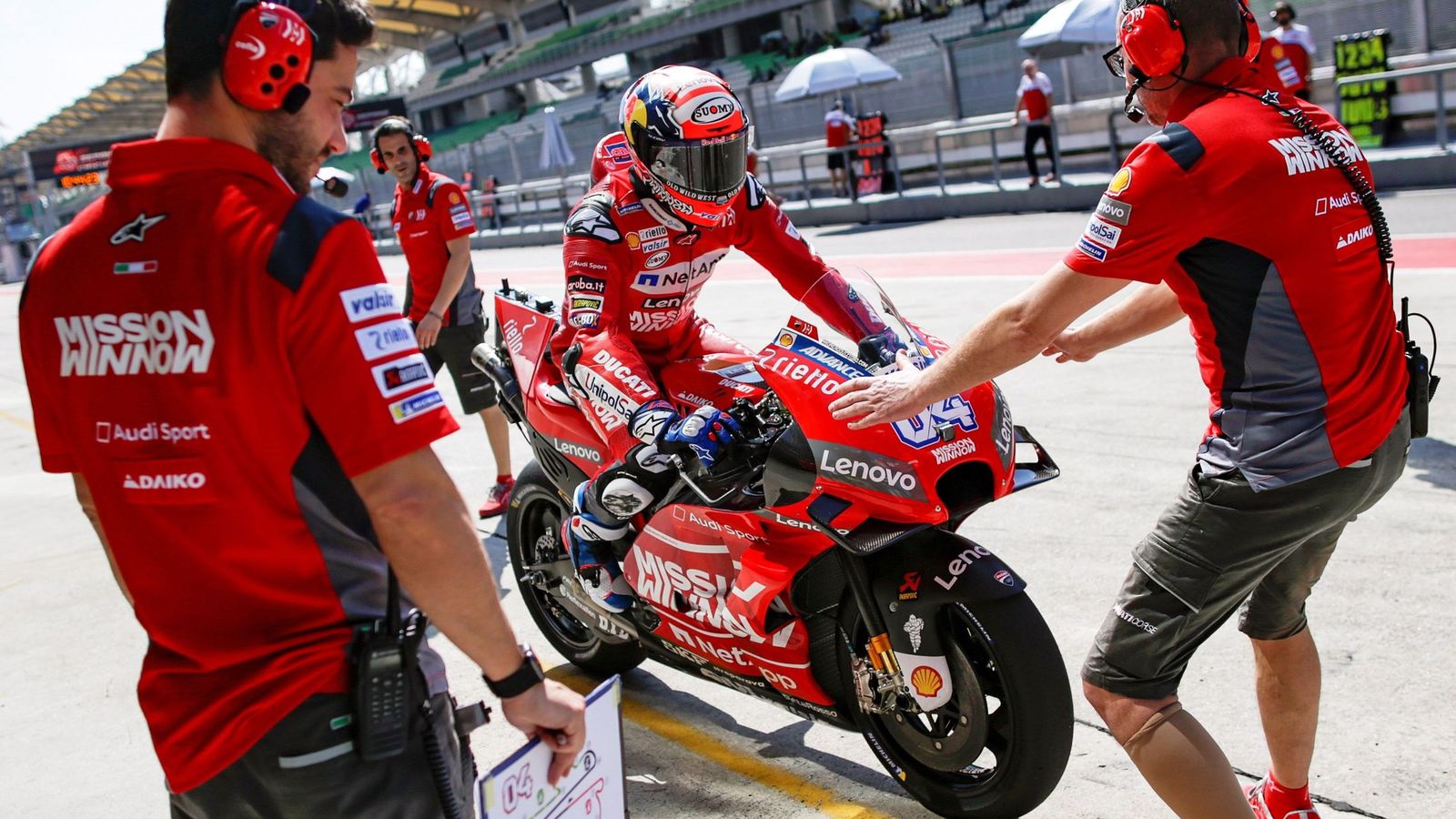 Foto: Andrea Dovizioso será la principal baza de Ducati para intentar ganar MotoGP. (EFE)