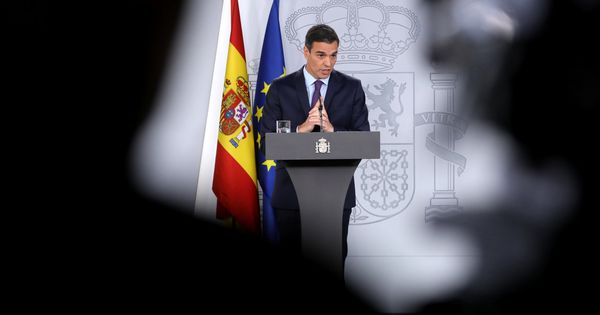 Foto: Pedro Sánchez, durante su comparecencia en La Moncloa del pasado 28 de diciembre. (Reuters)