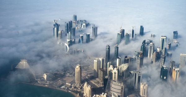 Foto: Vista aérea de Qatar. (Reuters)