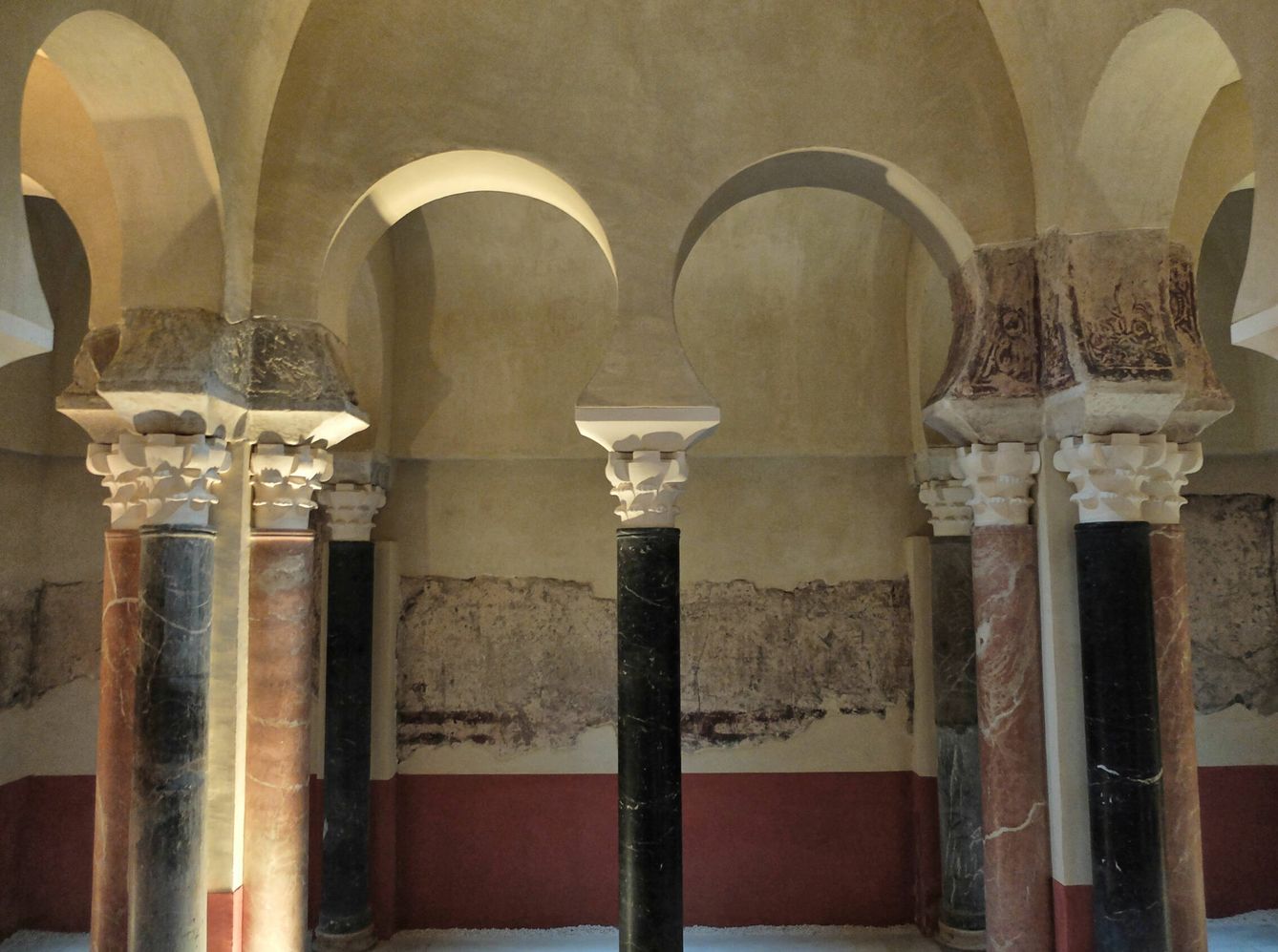 Baños del Alcázar califal de Córdoba. (Cedida)