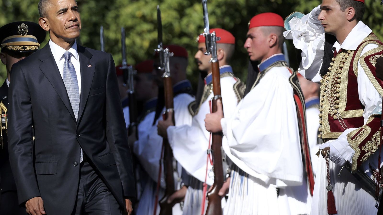 Foto: Obama en Grecia. (Reuters)