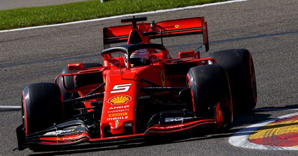 Foto: Sebastian Vettel durante los entrenamientos del GP de Bélgica. (EFE)