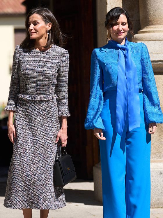 La reina Letizia junto a Isabel Díaz Ayuso. (LP)