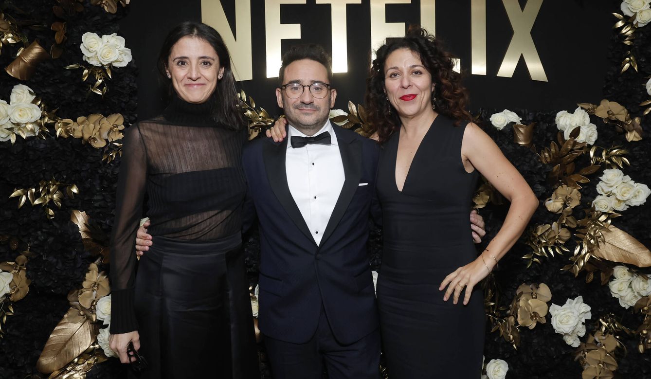 J. A. Bayona en la 'after party' de Netflix tras los Globos de Oro 2024. (Getty) 
