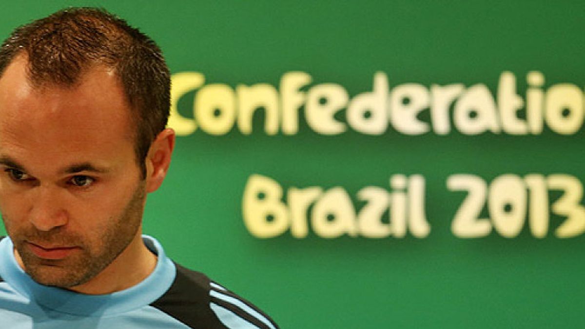Iniesta: "No creo que el de Uruguay haya sido mi mejor partido con la Selección"