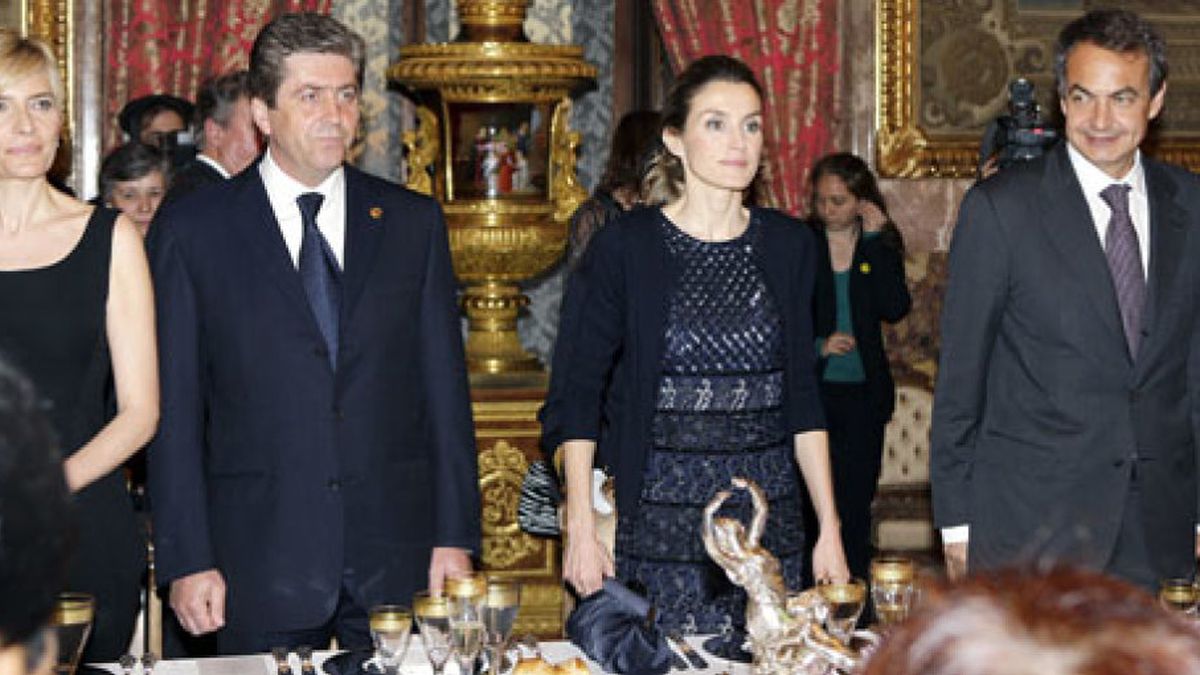 Letizia, ‘Reina’ por una noche durante la cena con los jefes europeos y de América Latina