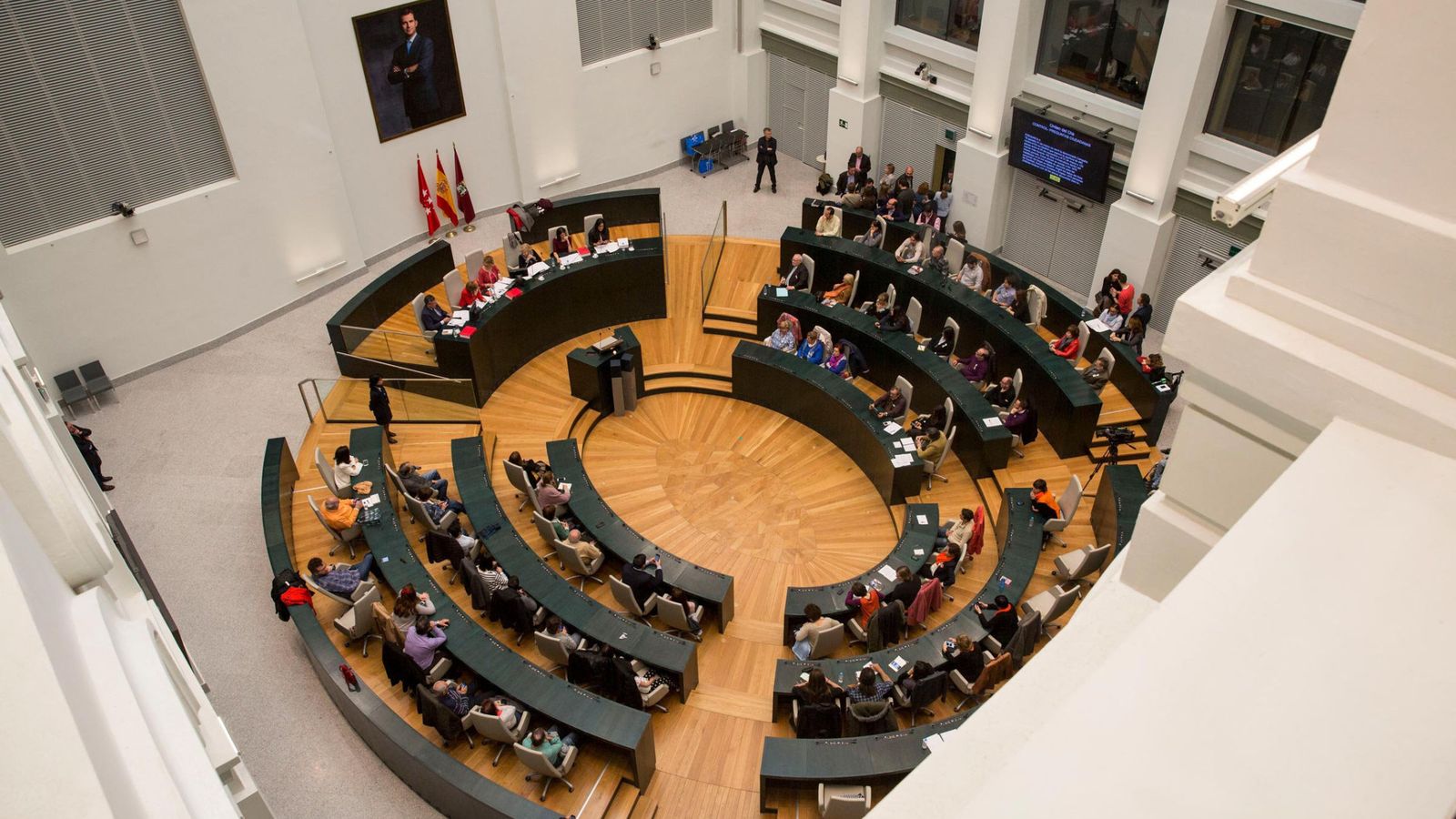 Foto: Pleno del Ayuntamiento de Madrid. (EFE)