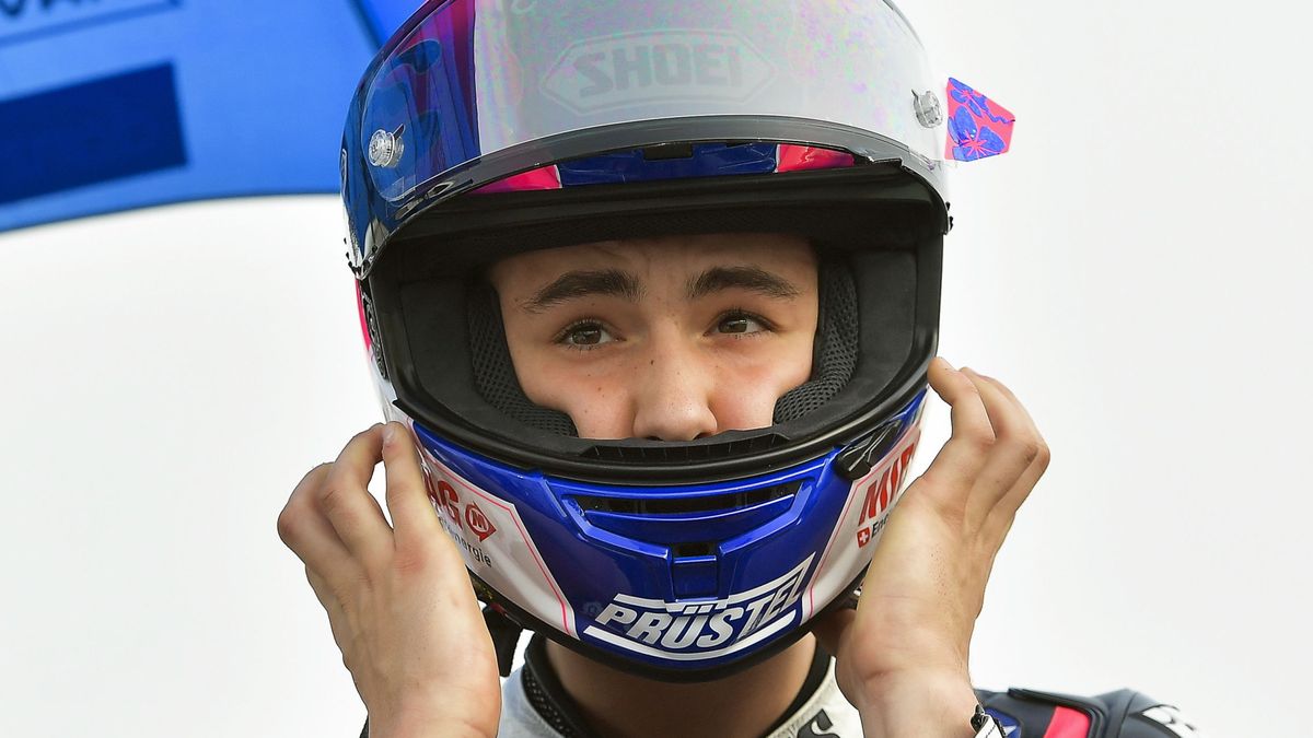 Dupasquier, piloto de Moto3, será intervenido de un edema cerebral tras su grave accidente