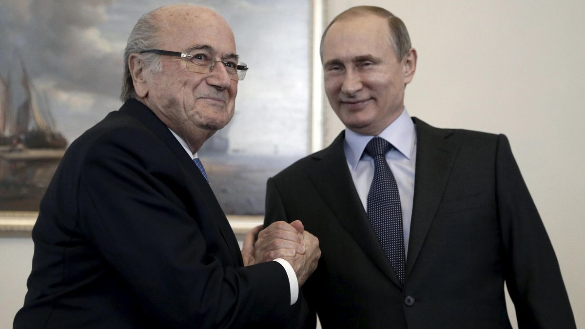 Putin lo tiene claro: "¡A Blatter hay que darle el Premio Nobel de la Paz!