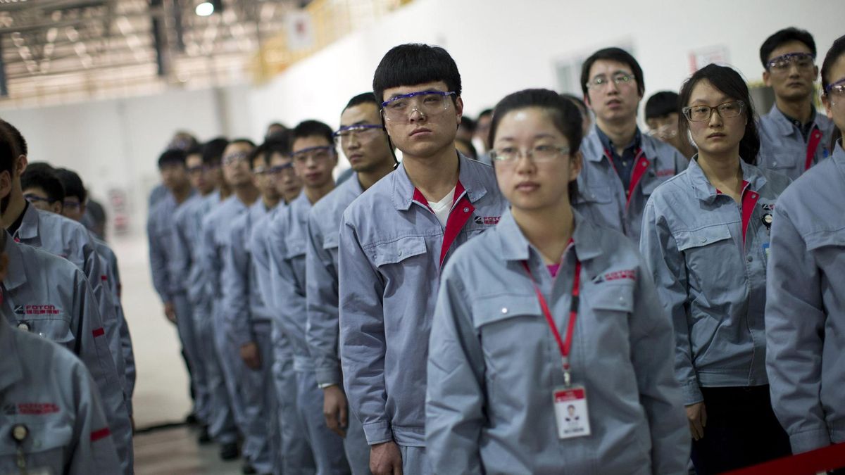 La actividad manufacturera en China se contrae al peor nivel en 7 meses