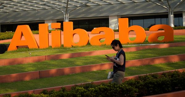 Foto: El logo de Alibaba en su sede en Hangzhou (Zhejiang). (Reuters)