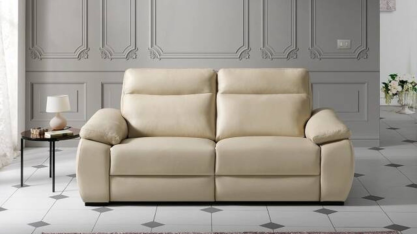 Un sofá de El Corte Inglés. (Cortesía)