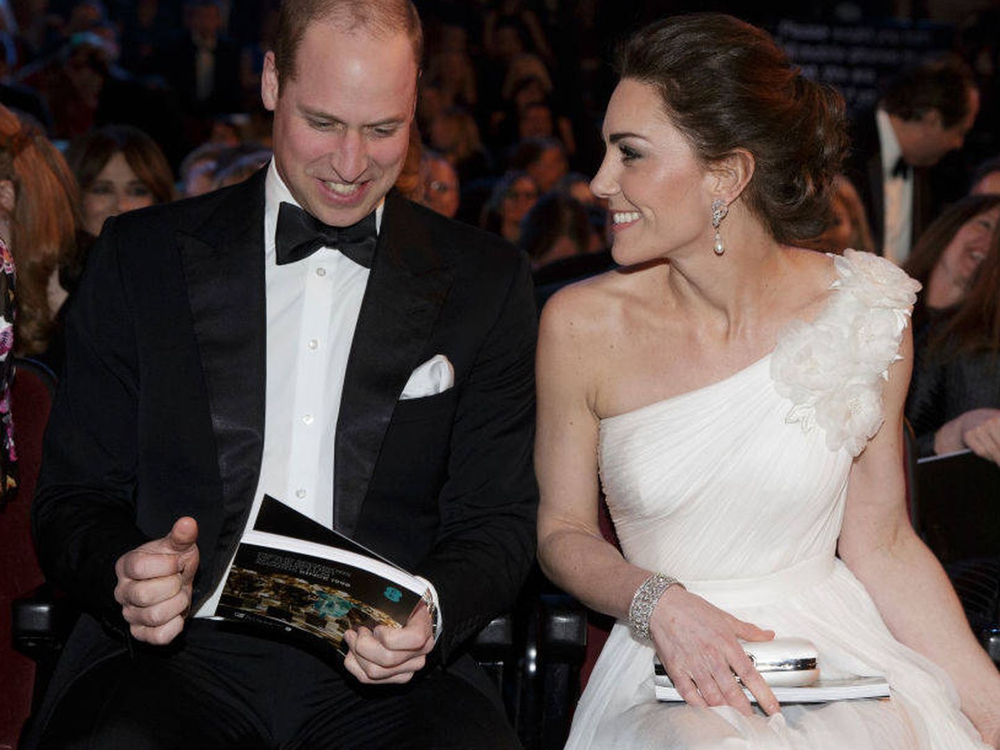 Kate Middleton y el príncipe Guillermo en una imagen de archivo. (Getty)