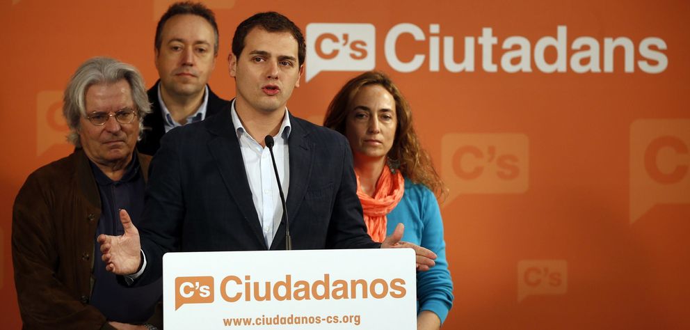 Ciutadans presenta sus candidatos a las elecciones europeas. (EFE)