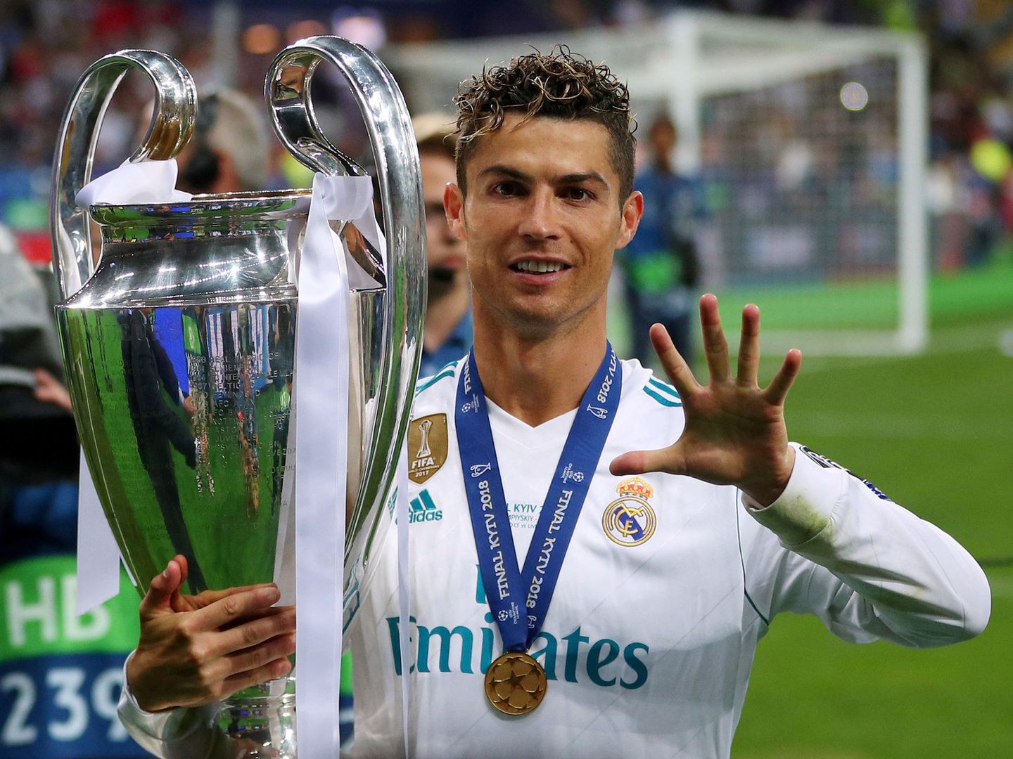 Cristiano Ronaldo ya ha ganado cinco Champions League. (Reuters)