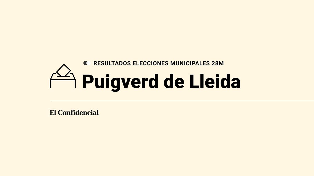 Resultados en directo de las elecciones del 28 de mayo en Puigverd de Lleida: escrutinio y ganador en directo