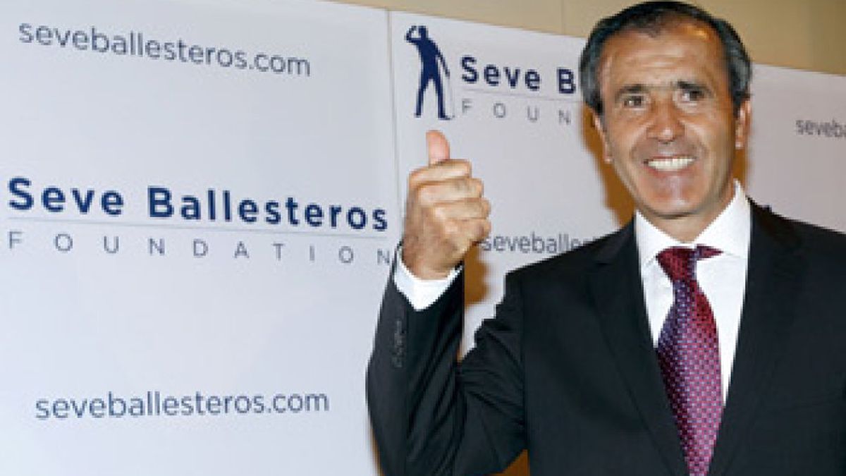 Severiano Ballesteros crea una Fundación para la lucha contra el cáncer