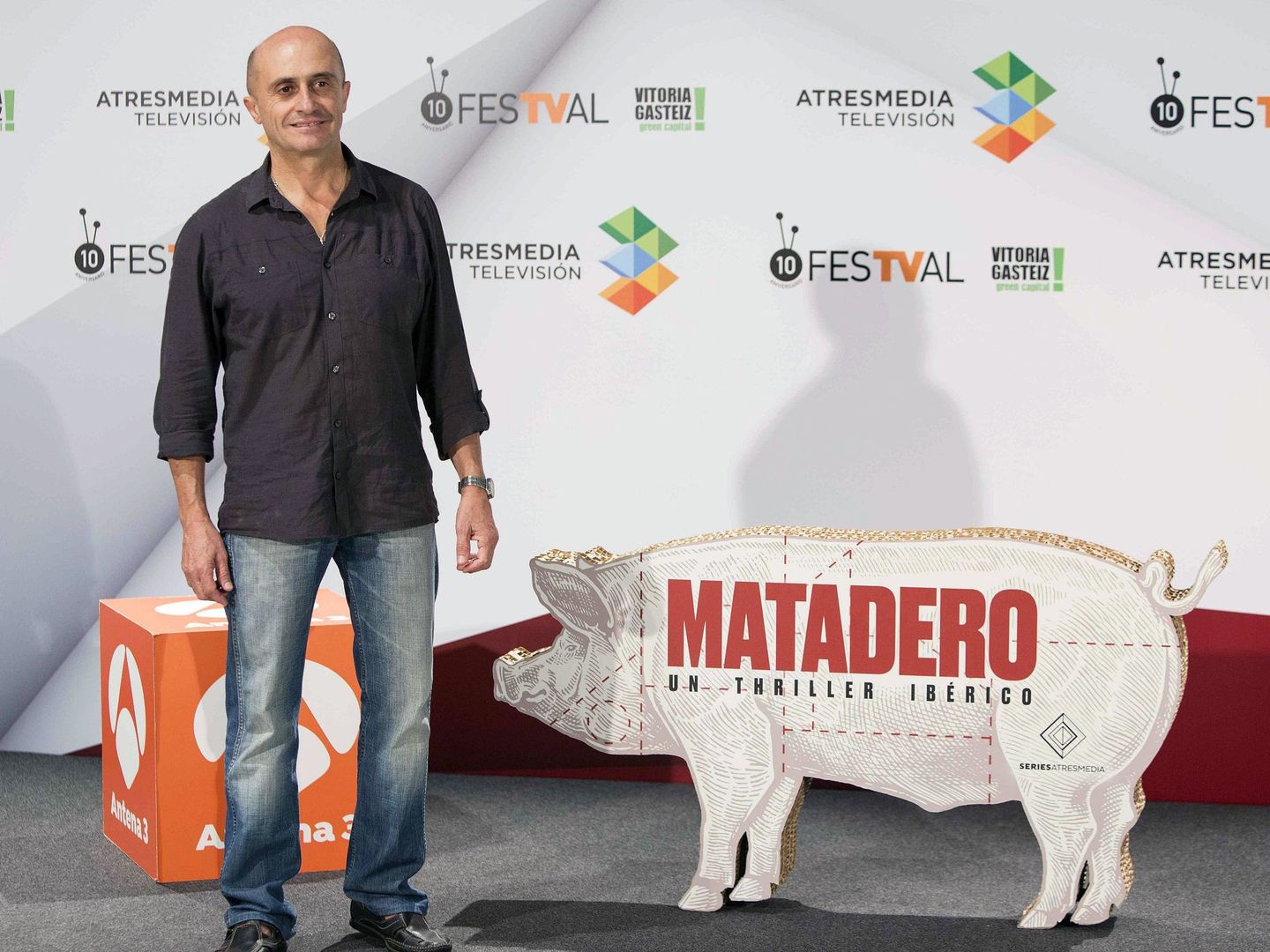 Pepe Viyuela, en la presentación de 'Matadero' (EFE)