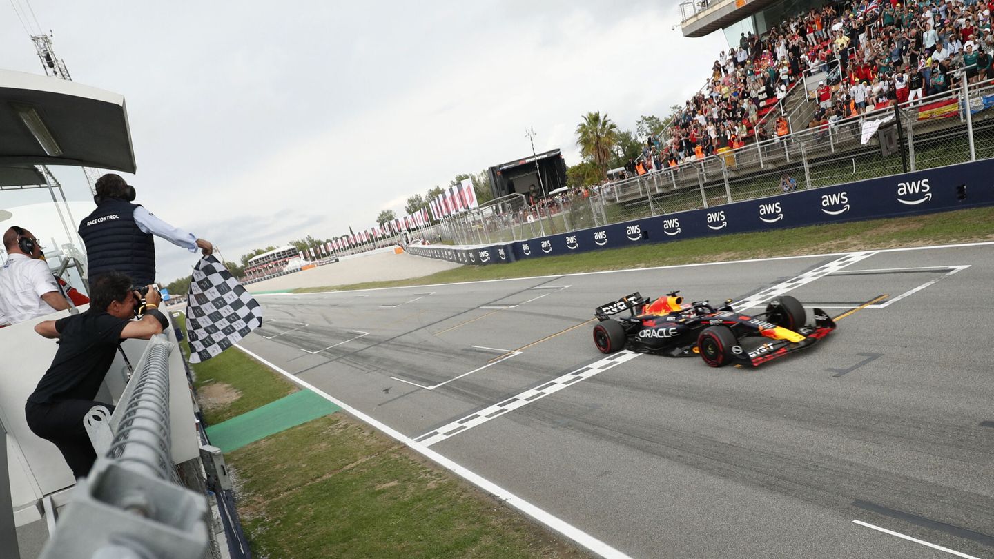 Max Verstappen ganó el Gran Premio de España en 2023. (Reuters/Albert Gea)