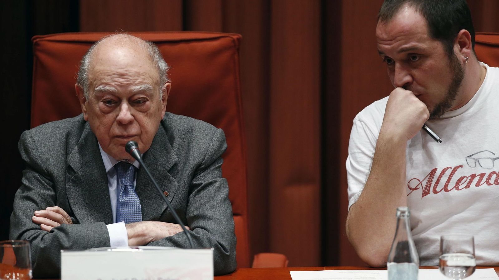 Foto: El expresidente de la Generalitat Jordi Pujol durante su comparecencia ante la comisión de investigación del Parlament. (EFE)
