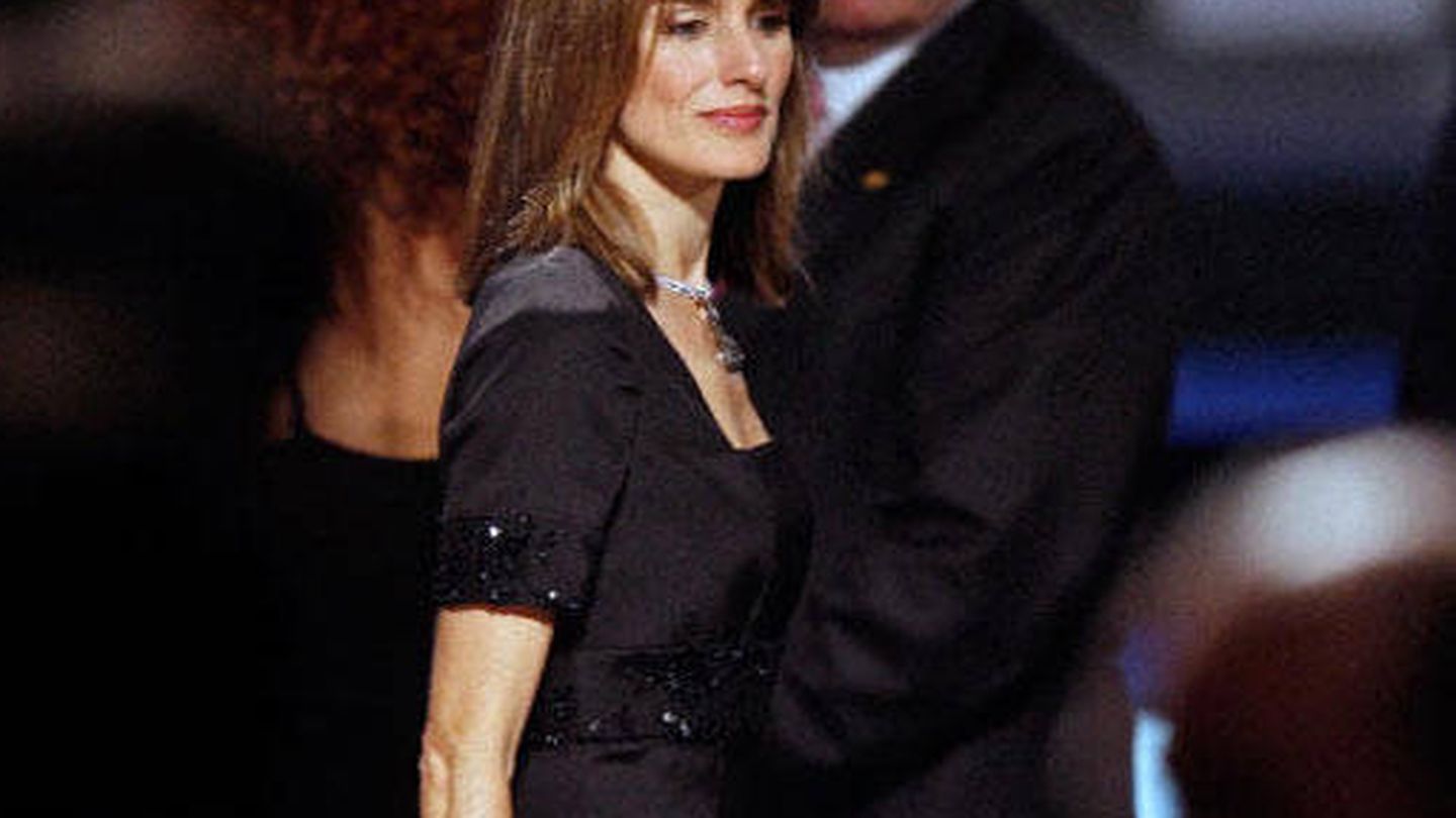 La Reina, con el collar en 2007. (EFE)