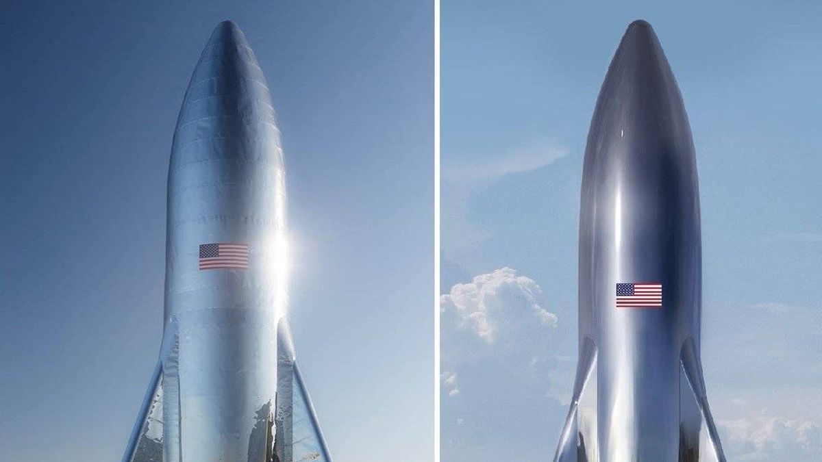 Esta es la primera imagen real del gigantesco cohete para ir a Marte de Elon Musk