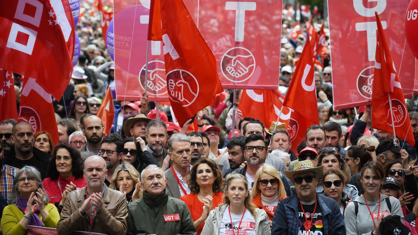 Los sindicatos claman durante el 1 de mayo por reducir la jornada: Vamos a la ofensiva
