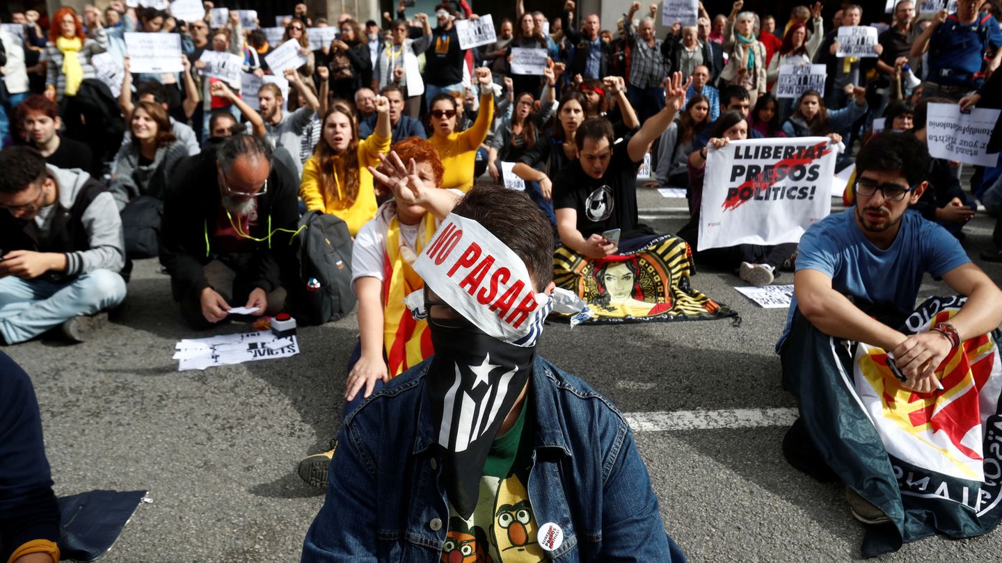 Protestas en Barcelona. (Reuters)