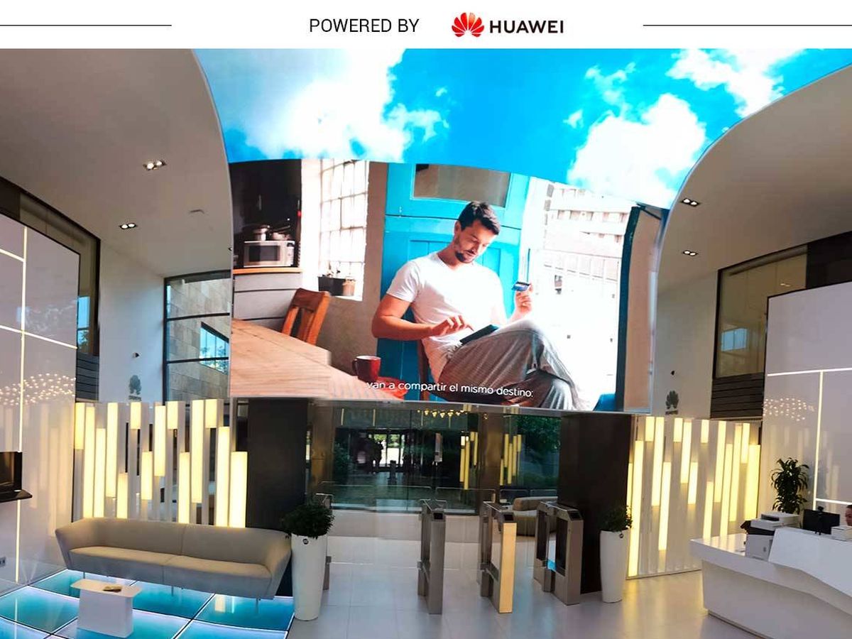 Foto:  Oficinas de Huawei en Madrid.