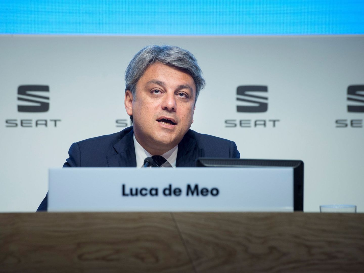 El presidente de Seat, Luca de Meo. (EFE)