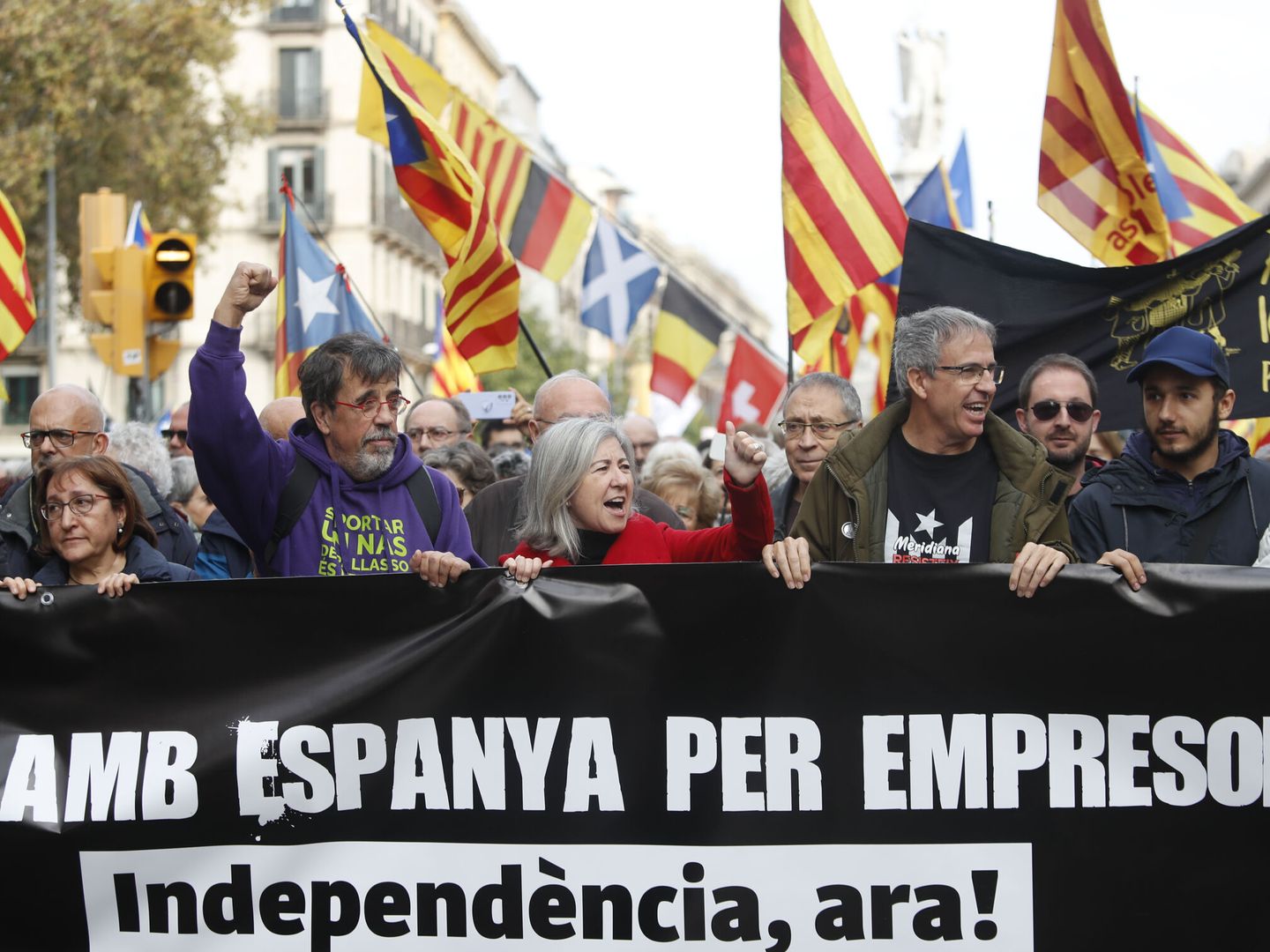 Manifestación en Barcelona. (EFE/Marta Pérez) 
