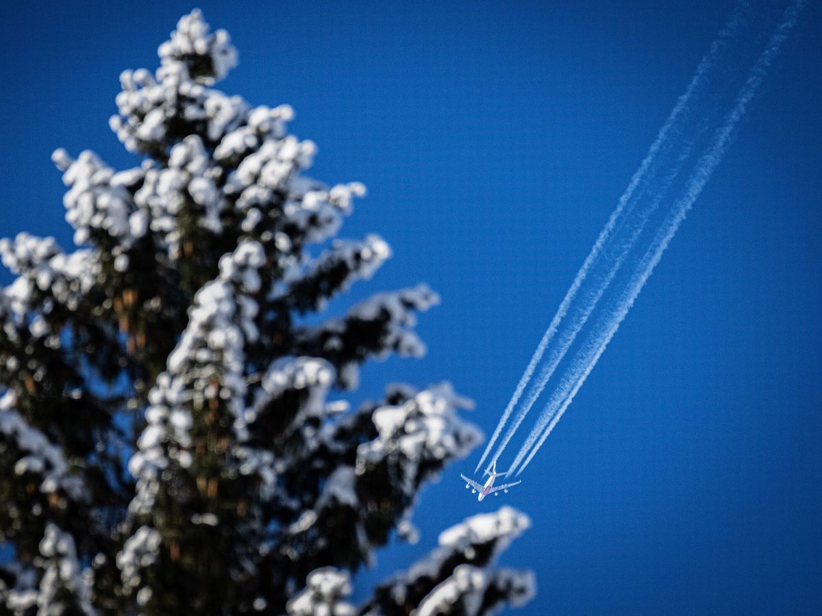 Foto: La transición verde de la aviación tiene muchos desafíos. (EFE/EPA/Christian Bruna)