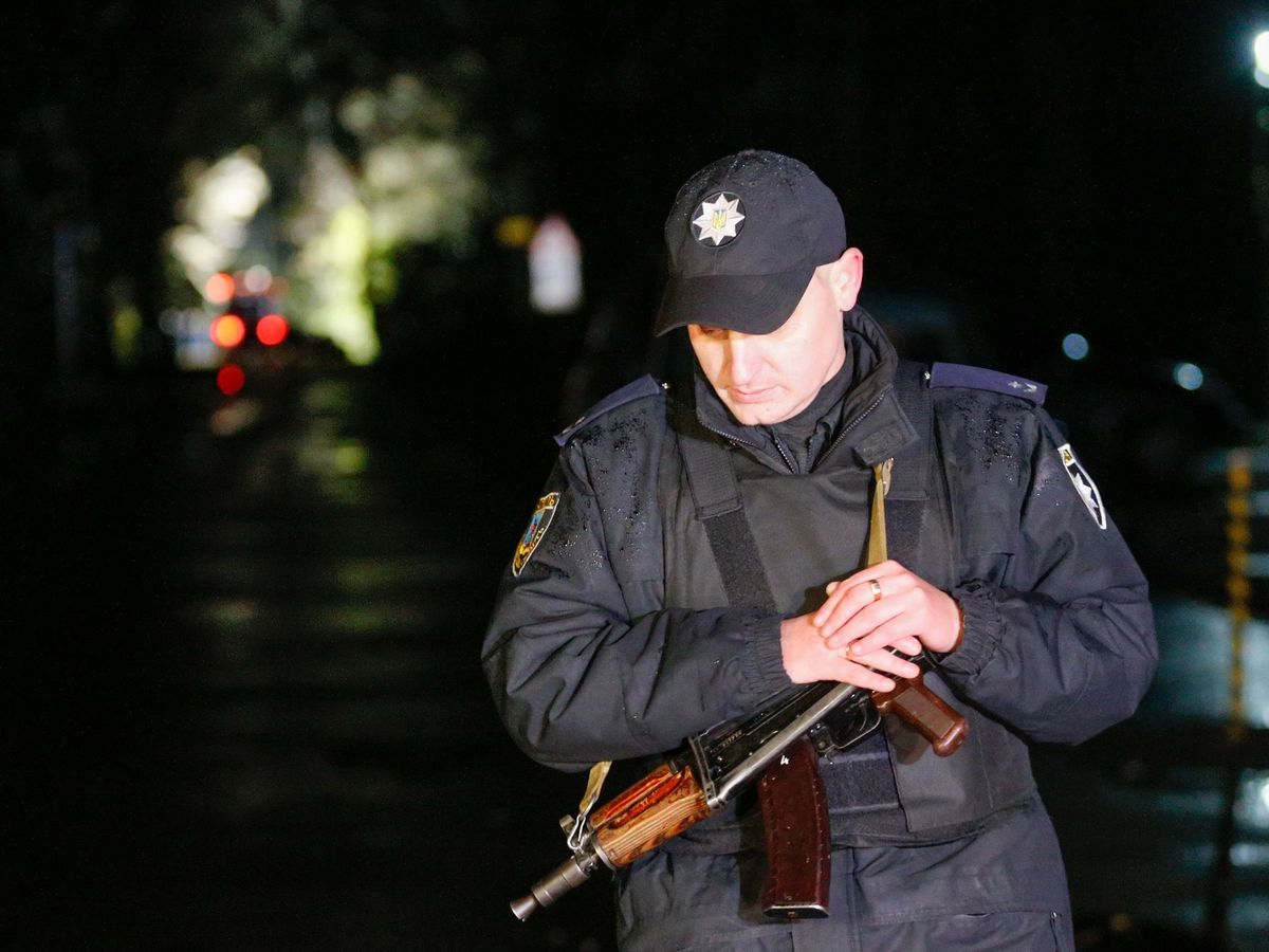 Foto: Un agente de Policía en Ucrania, en una imagen de archivo. (EFE)