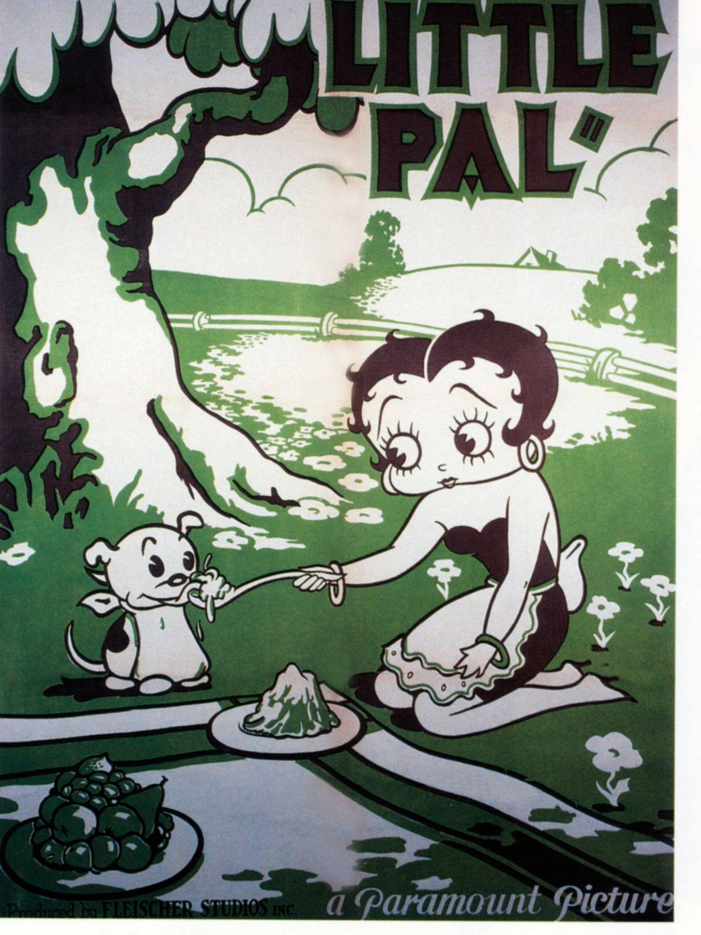 Comic 'Betty Boop's Littel Pal', de 1934. (Cordon Press)
