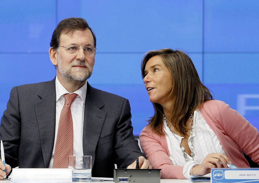 Foto: Fotografía de archivo de Mariano Rajoy y Ana Mato (EFE)