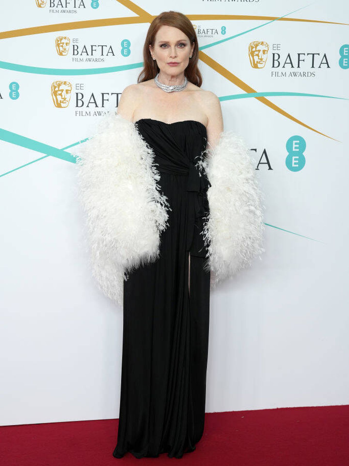 Julianne Moore, en los Premios Bafta 2023. (Getty)