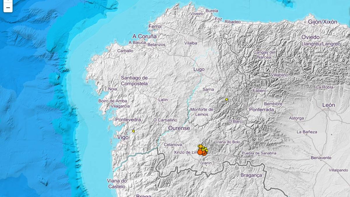 Una docena de terremotos sacude Galicia, entre ellos el mayor de los últimos 20 años
