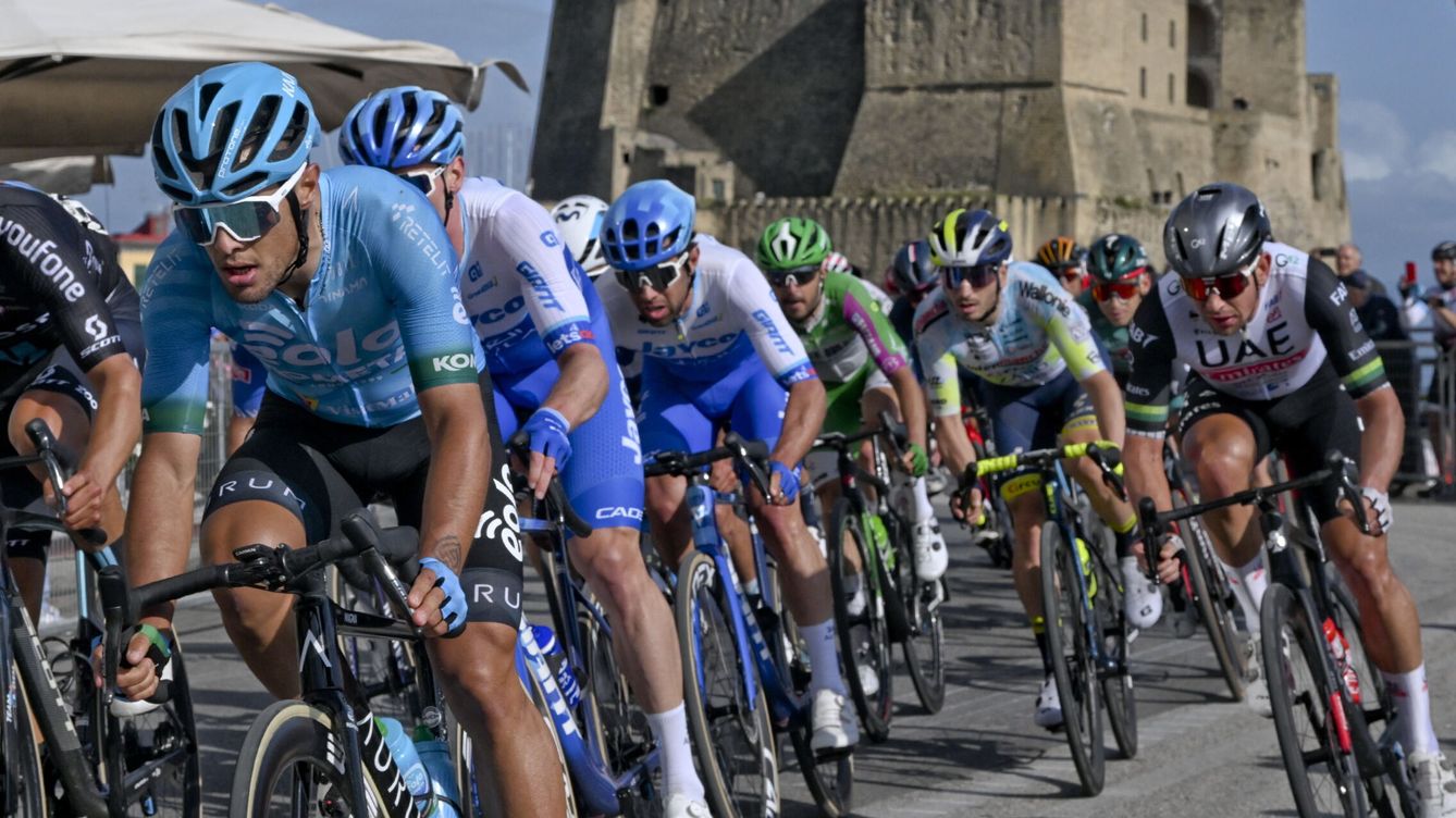 Foto: Giro de Italia 2023 en directo, etapa 8 | EFE EPA CIRO FUSC