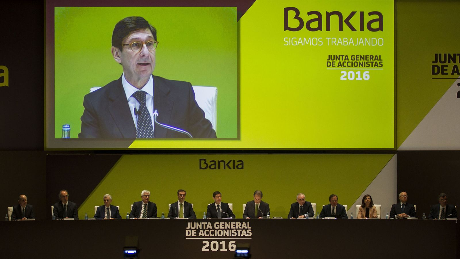 Foto: Junta General de Accionistas de Bankia.